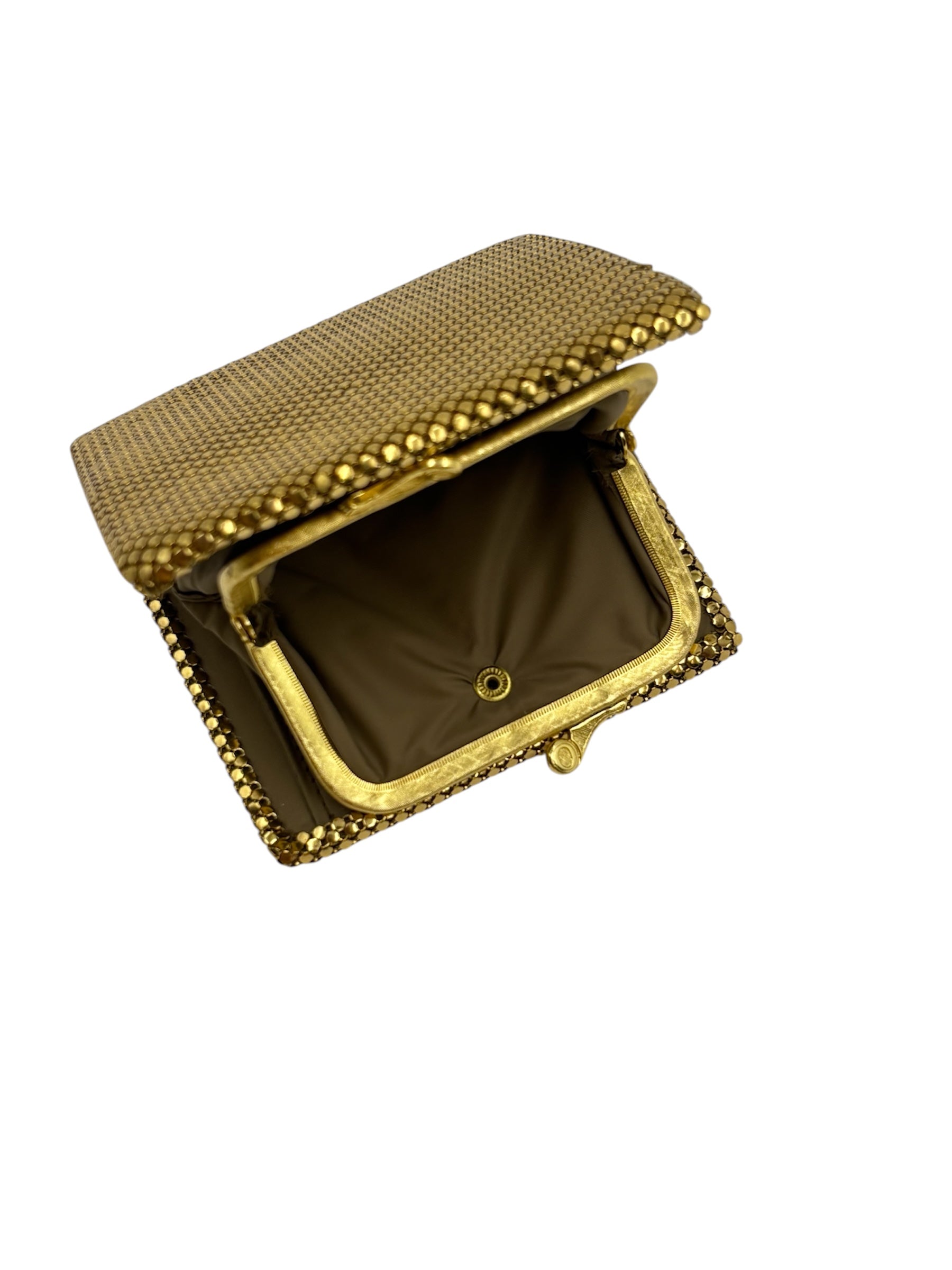 Vintage Gold Mesh Purse