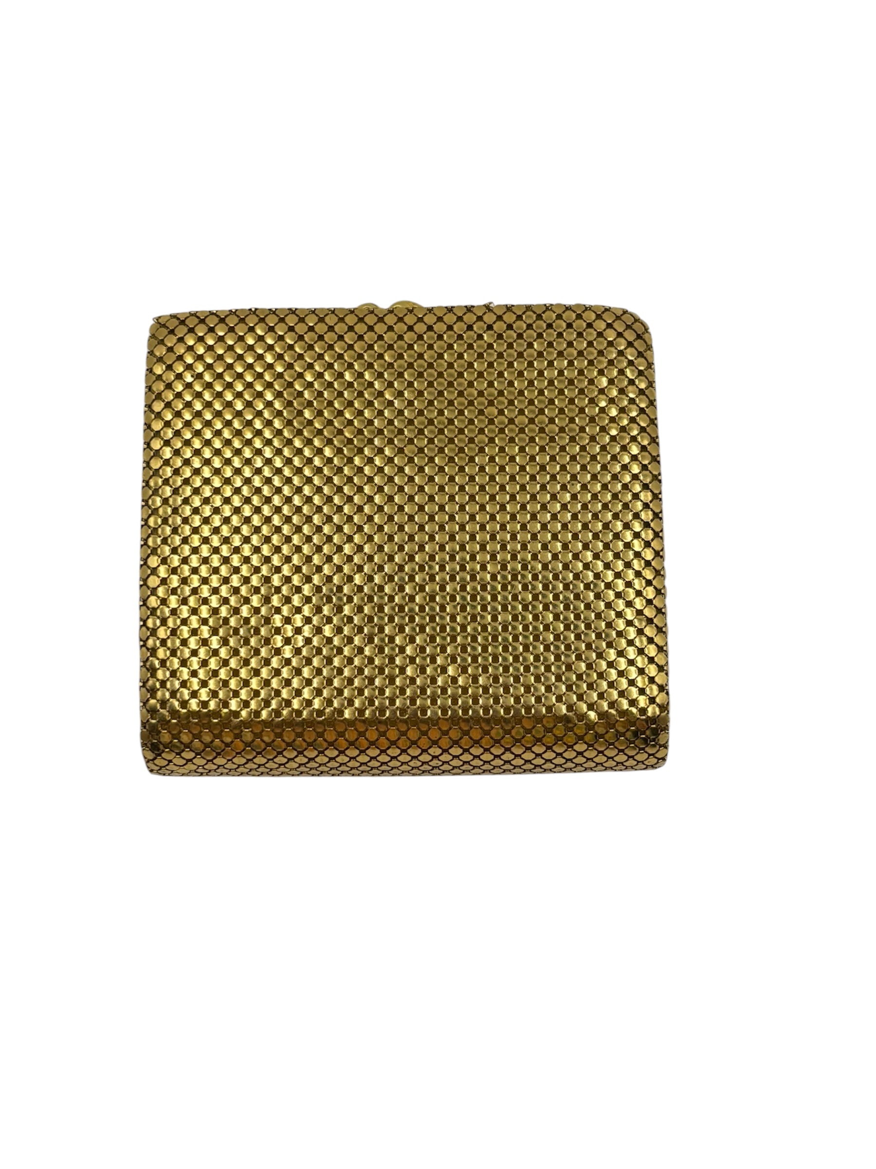 Vintage Gold Mesh Purse