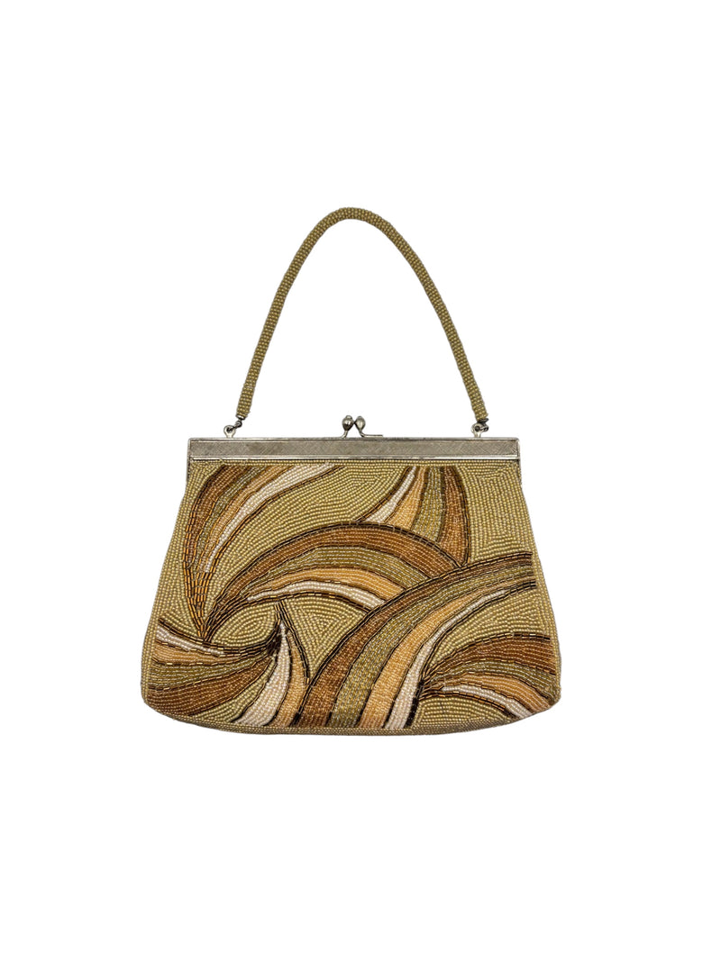 Vintage Japanese Beaded Bag