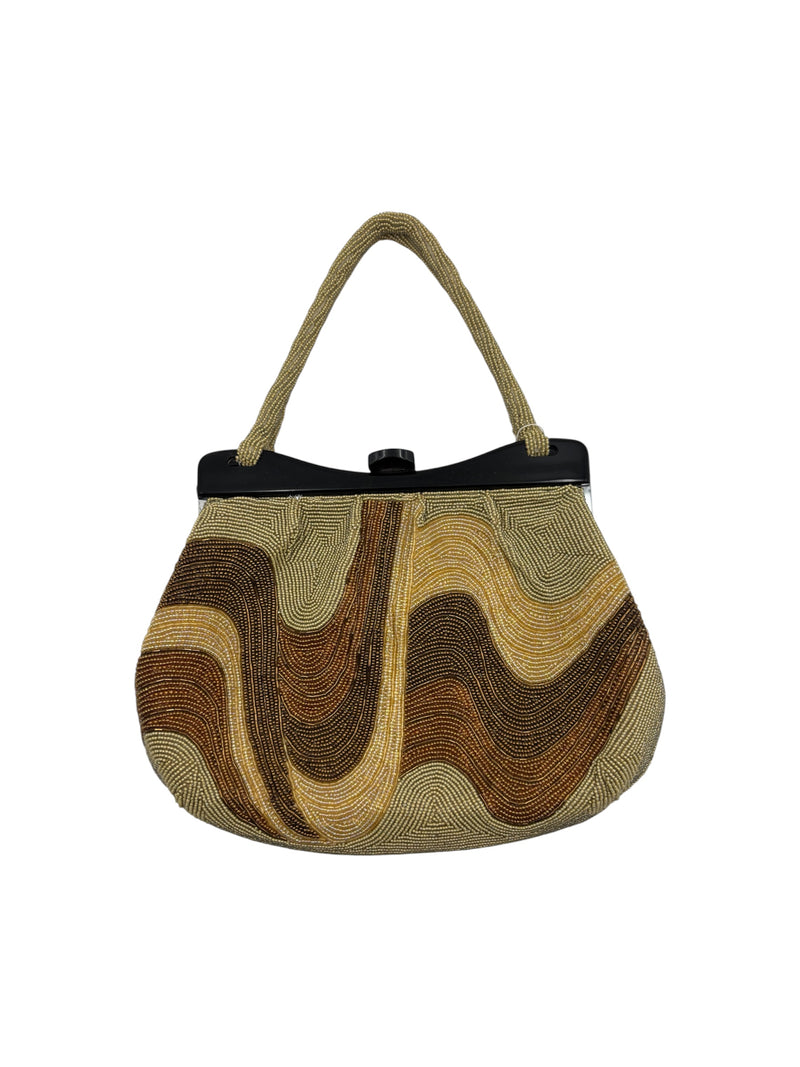 Vintage Japanese Beaded Bag