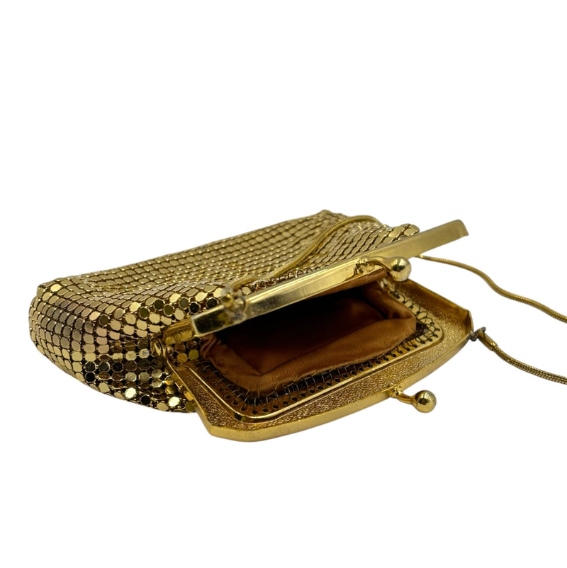 Vintage Gold Mesh Bag