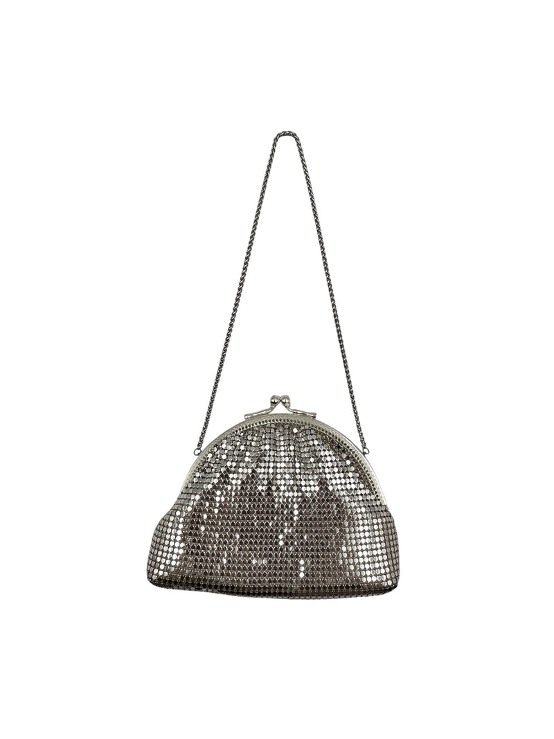 Vintage Silver Mesh Bag