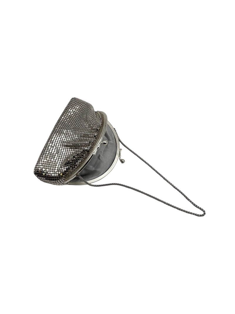 Vintage Silver Mesh Bag