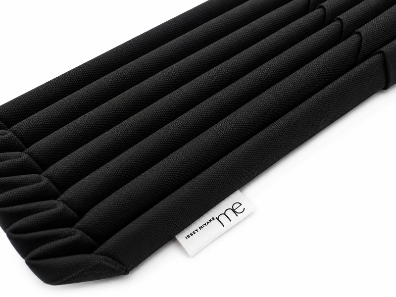 Issey Miyake Pleats Trunk Black Bag (2000)