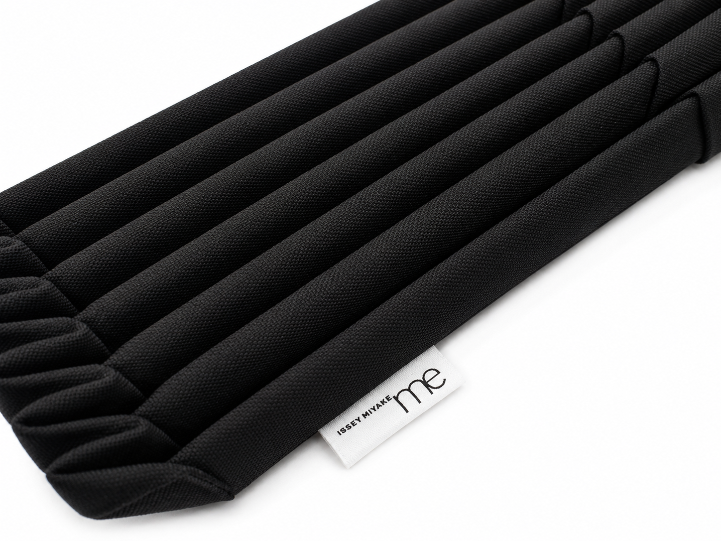 Issey Miyake Pleats Trunk Black Bag (2000)