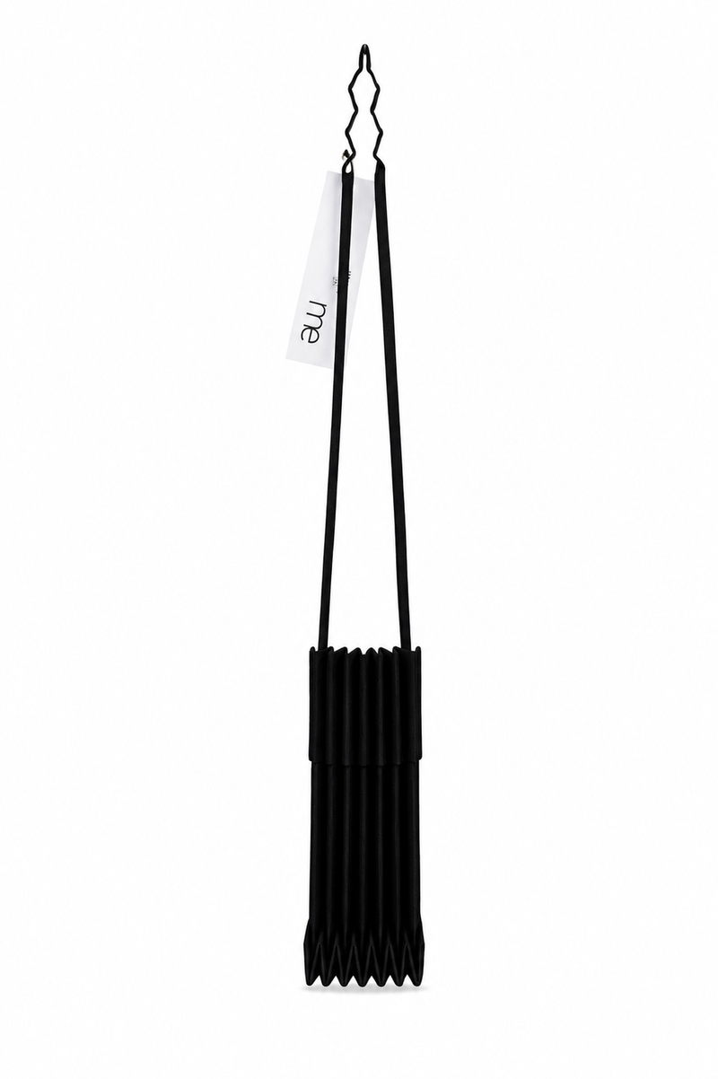 Issey Miyake Pleats Trunk Black Bag (2000)
