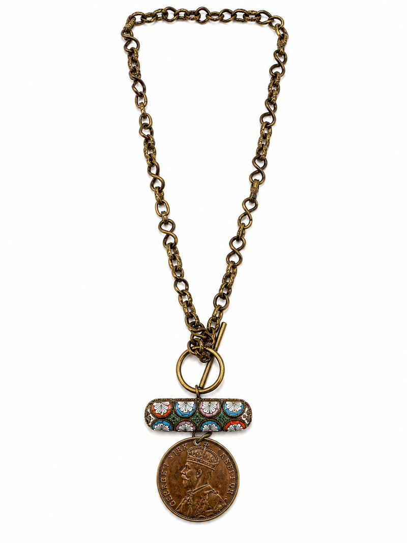 Vintage Mosaic Necklace