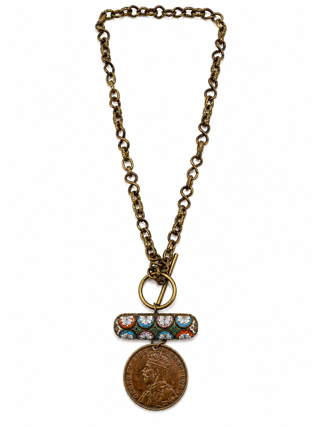 Vintage Mosaic Necklace