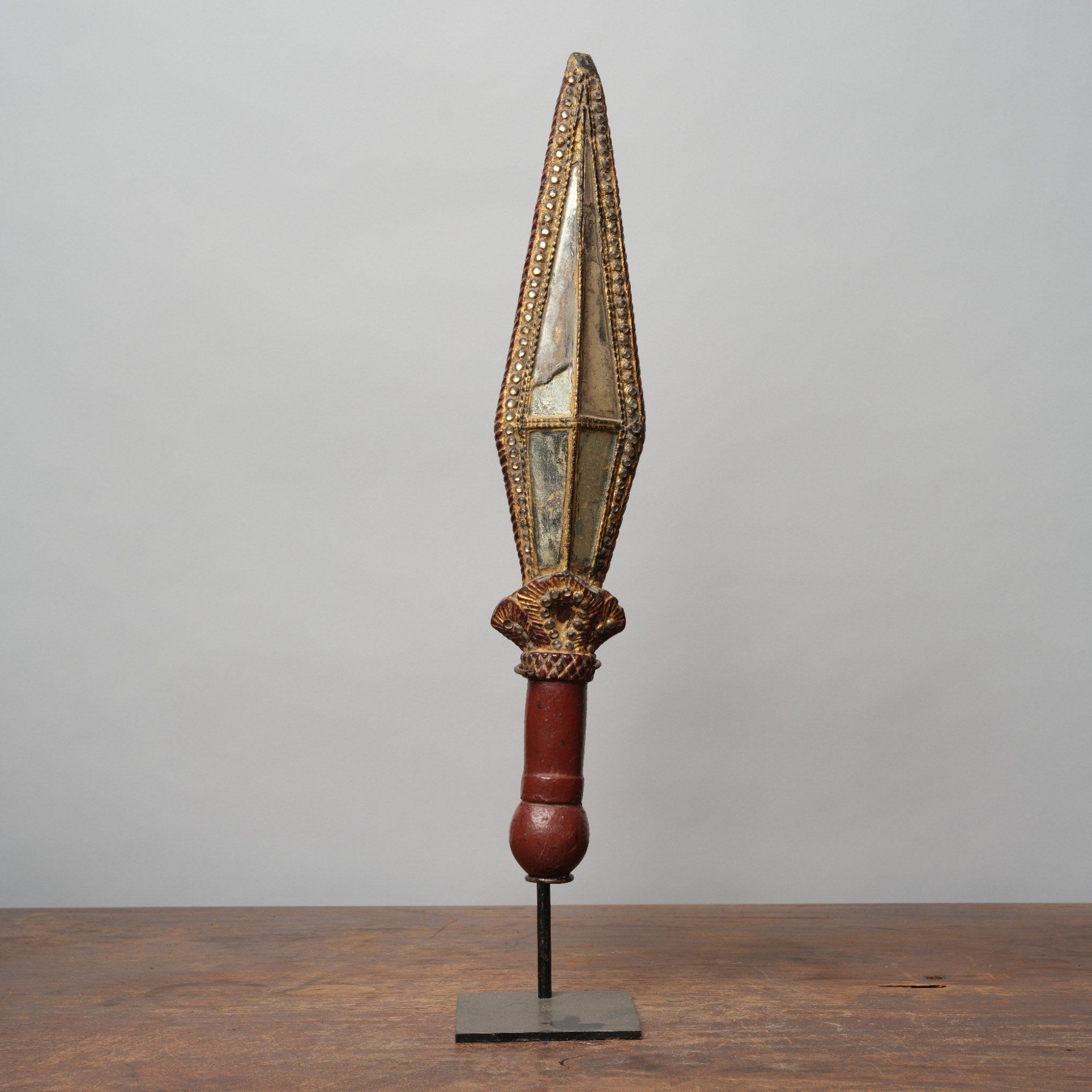 Gilded Burmese Chariot Piece