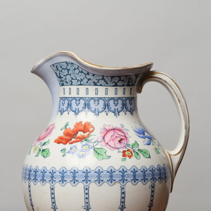 Vintage Hand-painted Jug - England